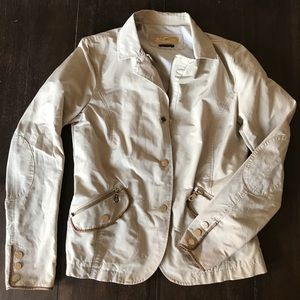 Massimo Dutti tan jacket size small